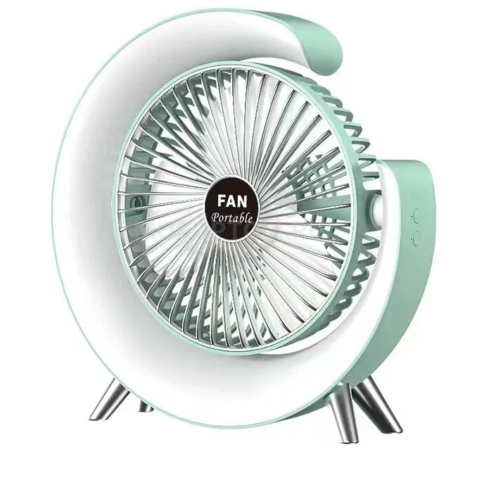 Вентилятор настольный с подсветкой Colorful Desktop Fan оптом