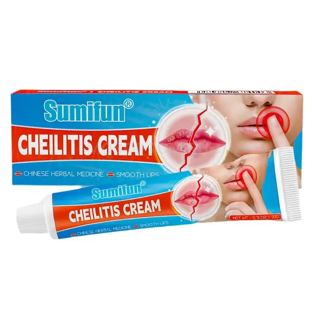 Антибактериальный крем для ухода за губами Sumifun Cheilitis Cream 20г оптом