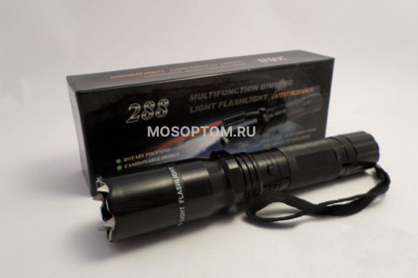 Фонарь-электрошокер -288 с лазерной указкой оптом