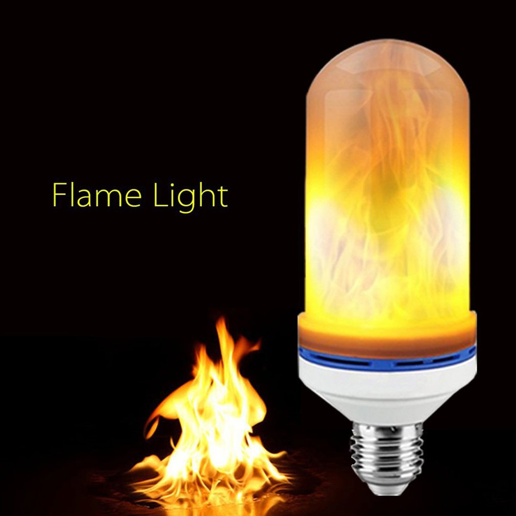 Лампа с эффектом пламени Led Flame Bulb оптом - Фото №5