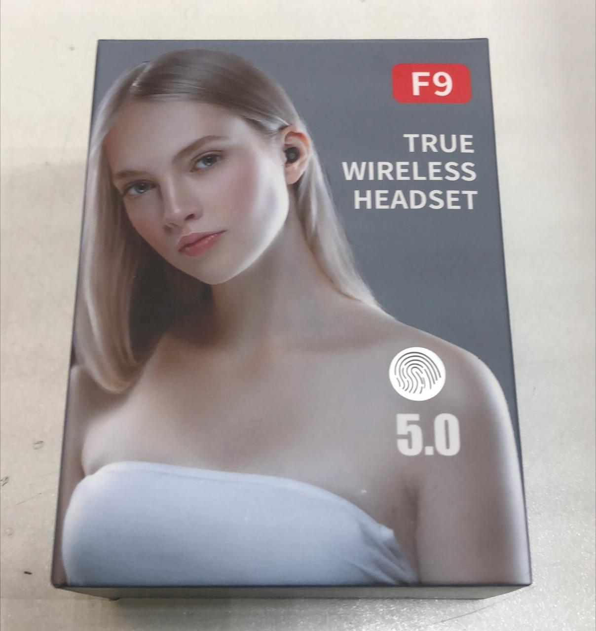 Беспроводные наушники Bluetooth F9 True Wireless Headset 5.0 оптом