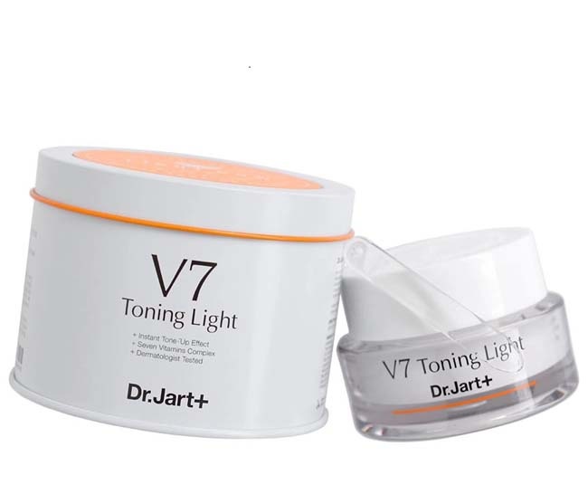 Осветляющий витаминный крем для лица Dr.Jart+ V7 Toning Light оптом - Фото №5