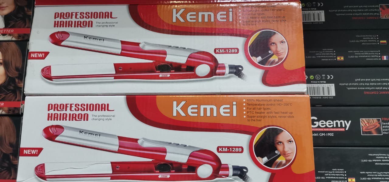 Утюжок для волос Kemei KM-128 оптом