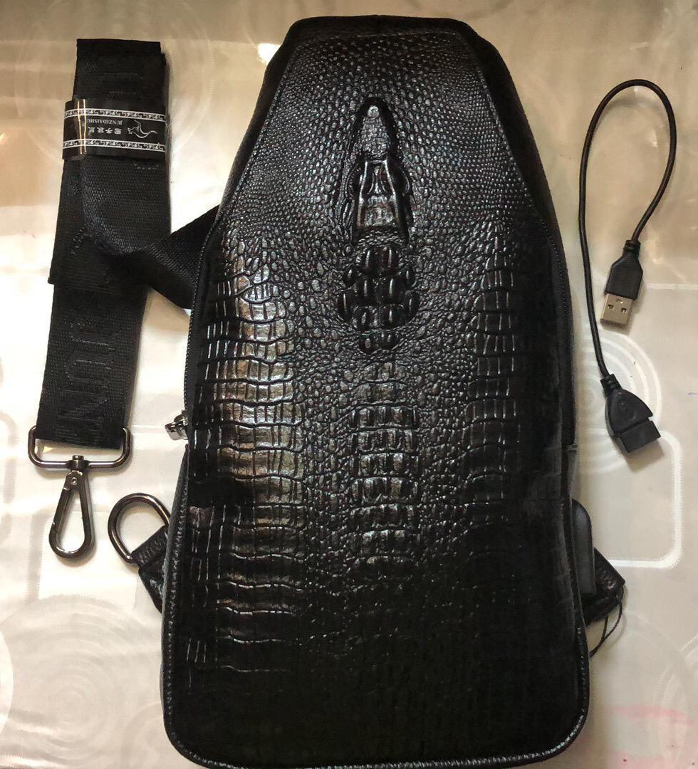 Мужская кожаная сумка Alligator оптом - Фото №16