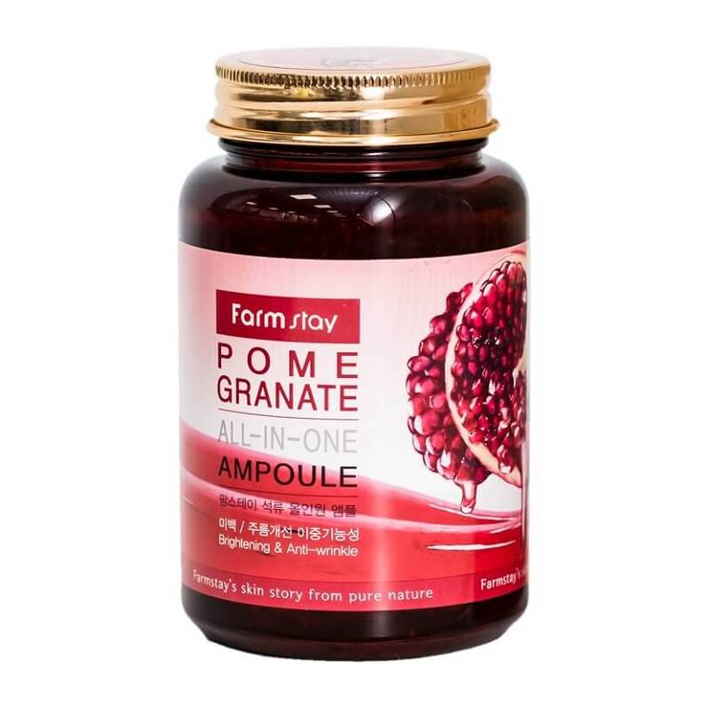 Ампульная сыворотка FarmStay Pomegranate All-In-One Ampoule оптом - Фото №3