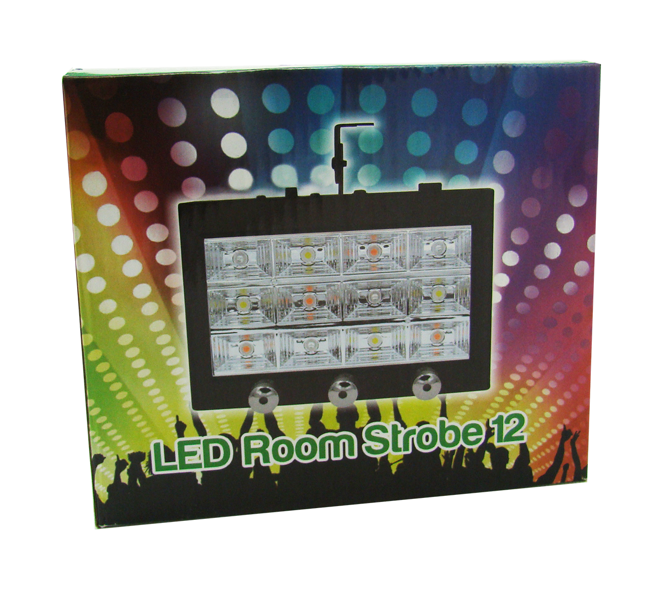 Стробоскоп цветомузыка LED ROOM STROBE 12 оптом