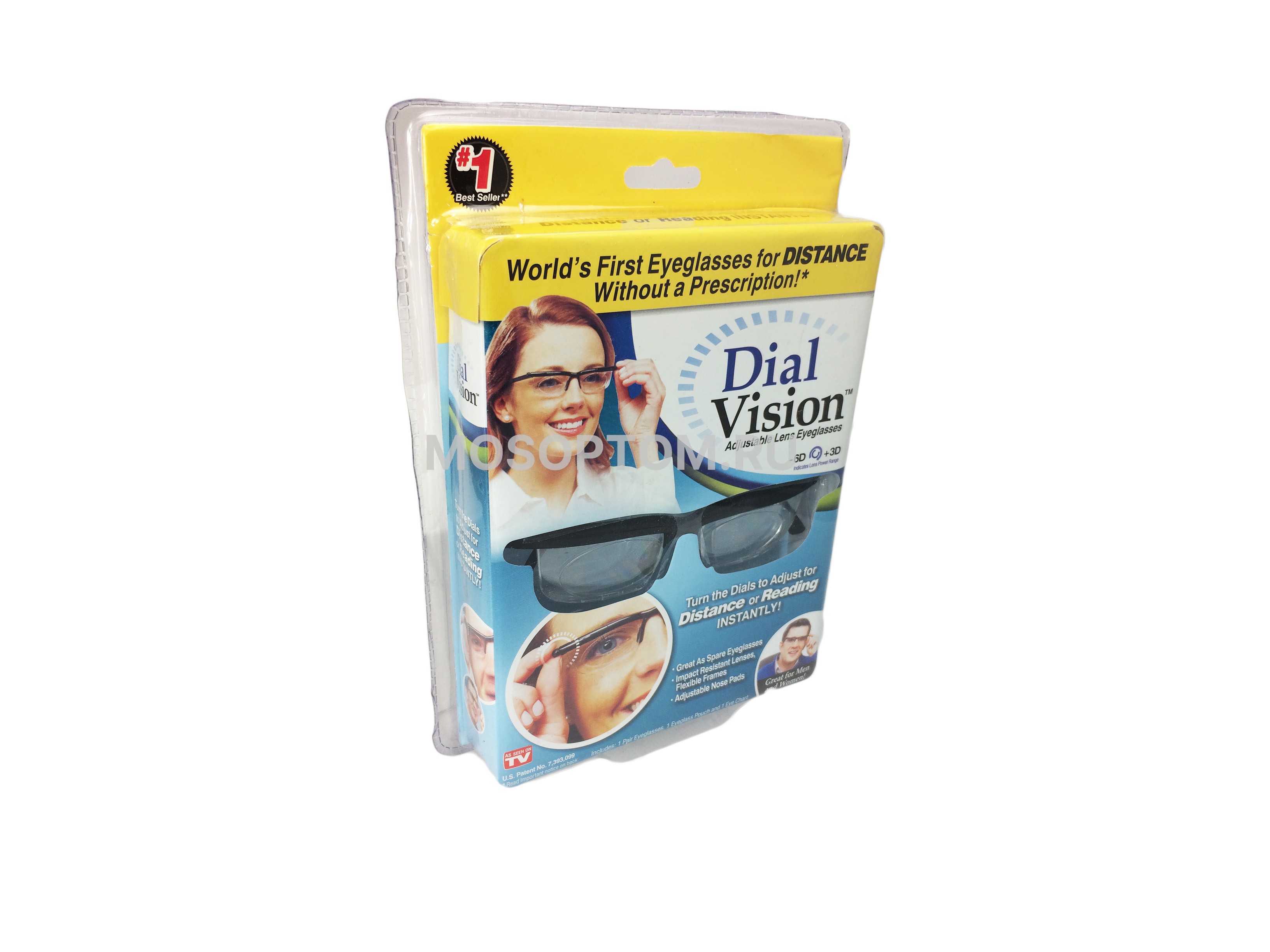 Очки с регулировкой линз Dial Vision оптом 
