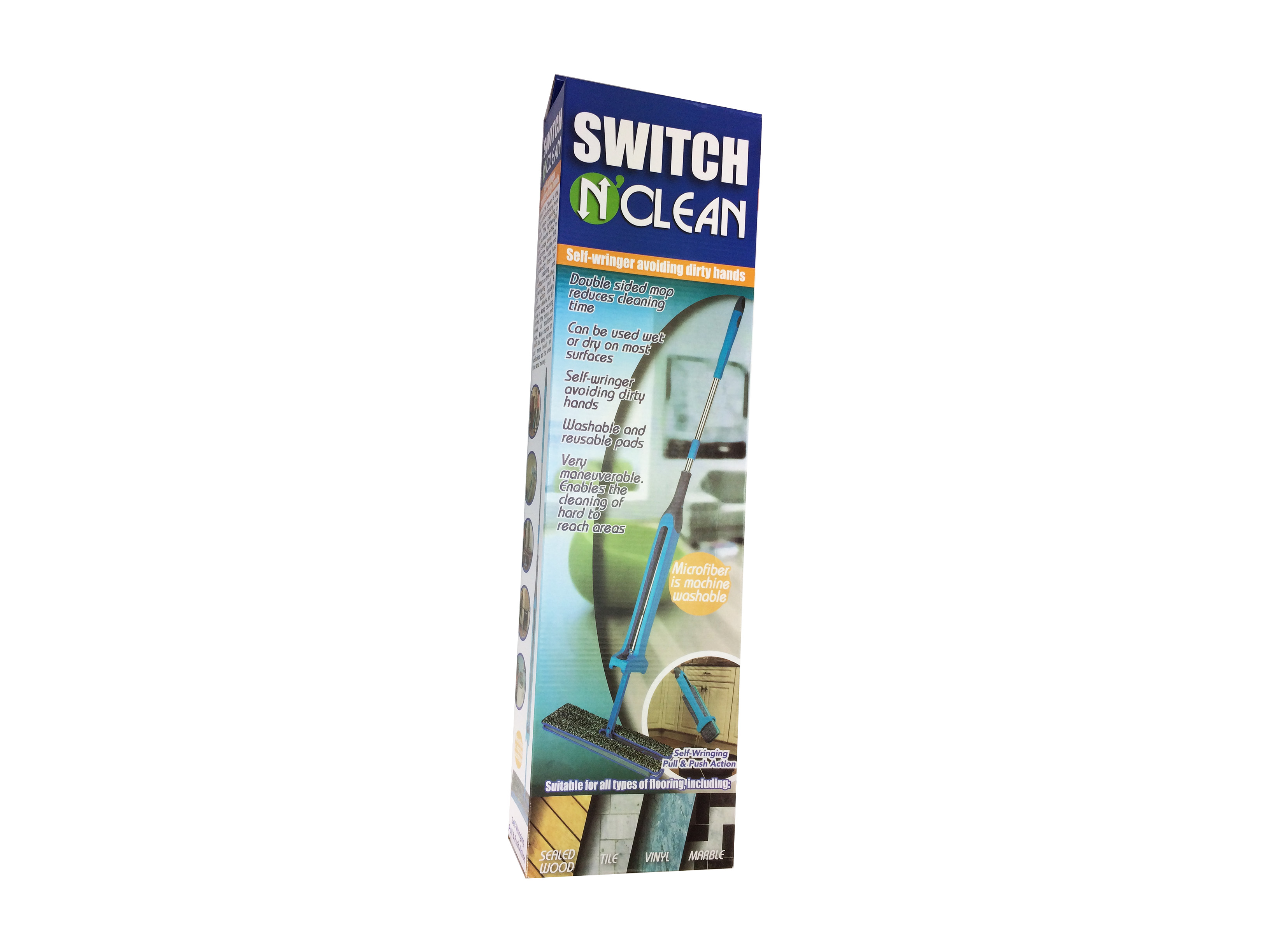 Самоотжимающаяся швабра Switch N Clean оптом