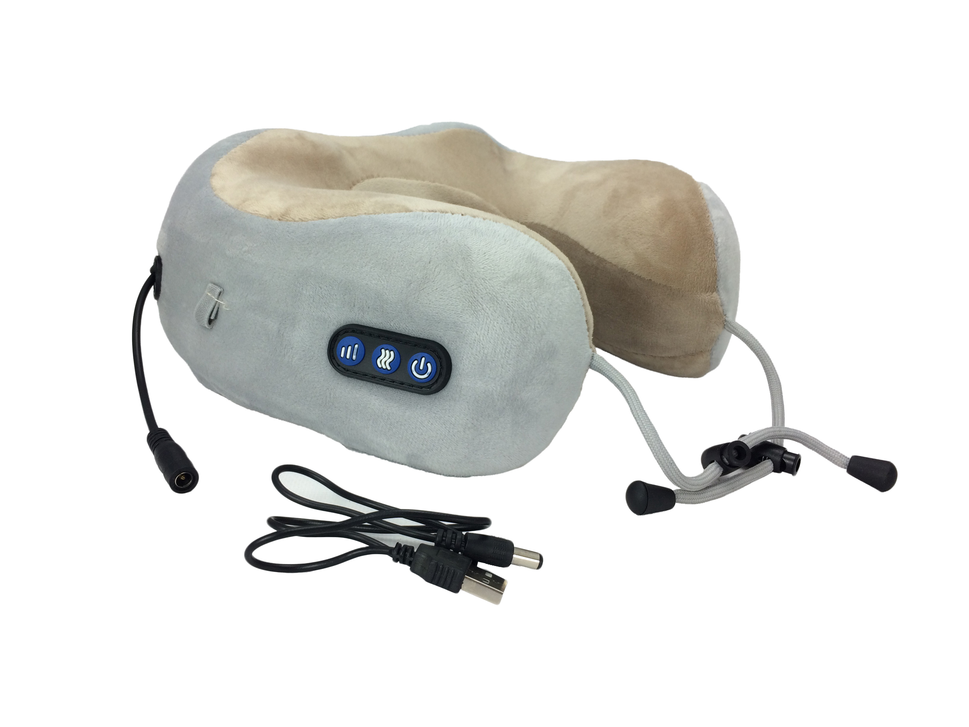 Массажная подушка для шеи U-shaped massage pillow оптом