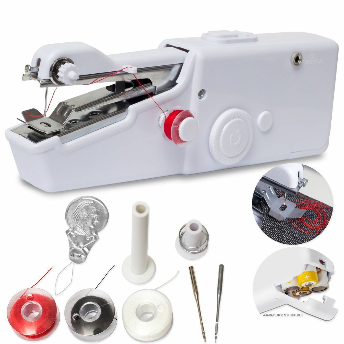 Портативная швейная машинка The Handheld Sewing Machine оптом - Фото №4