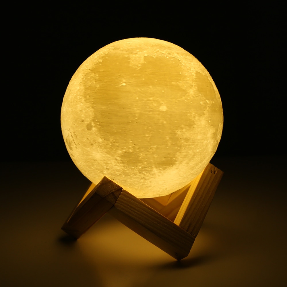 Лунная лампа 3D Moon Lamp оптом - Фото №4