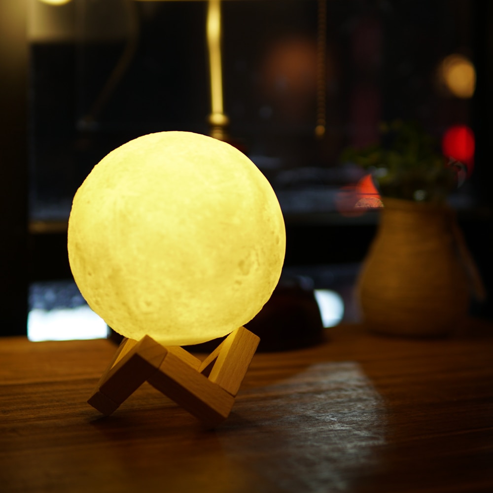 Лунная лампа 3D Moon Lamp оптом - Фото №3