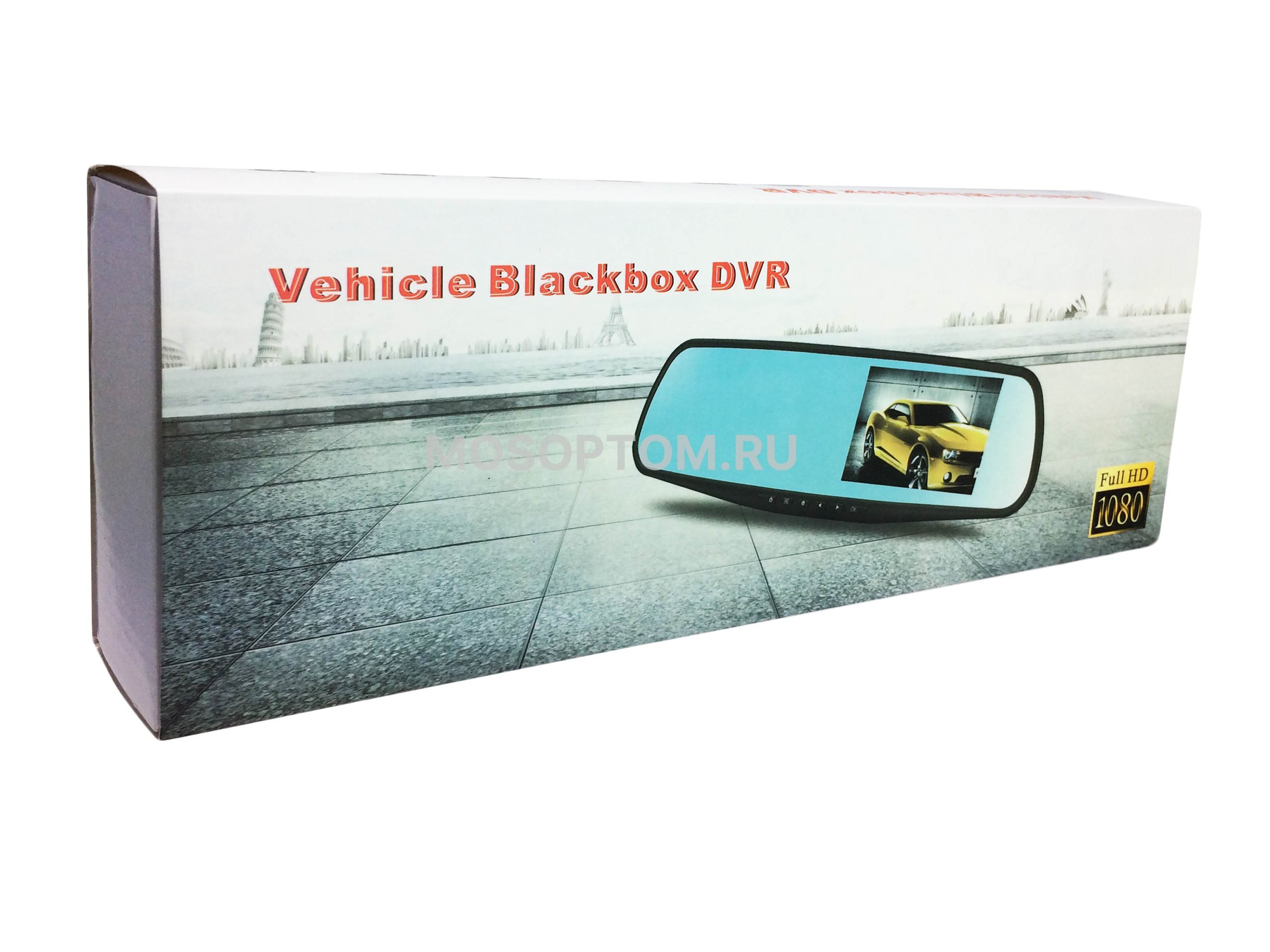 3еркало-видеорегистратор Vehicle Blackbox DVR(2 камеры) оптом