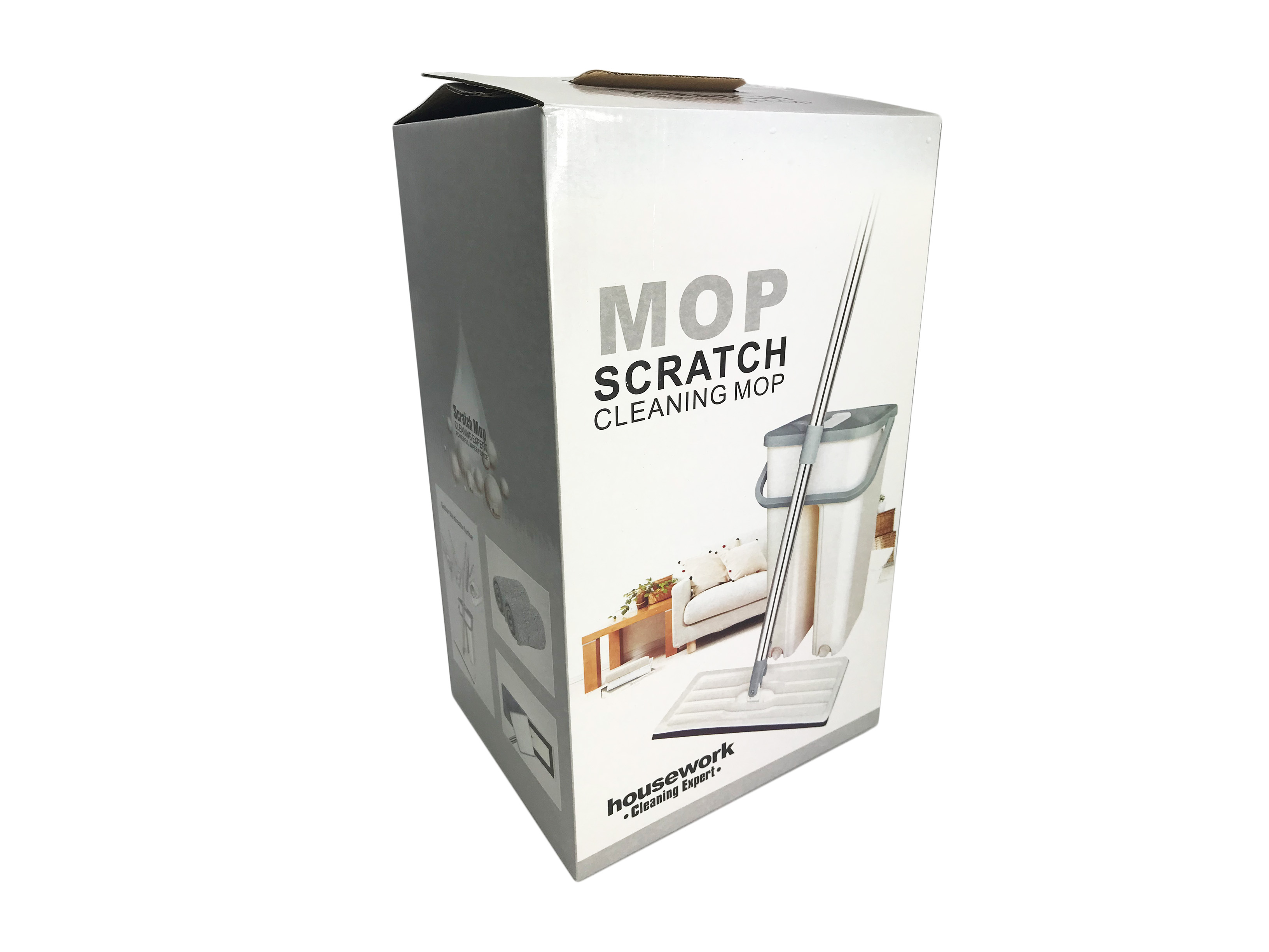Комплект для уборки самоочищающийся Mop Scratch Cleaning Mop 6л оптом