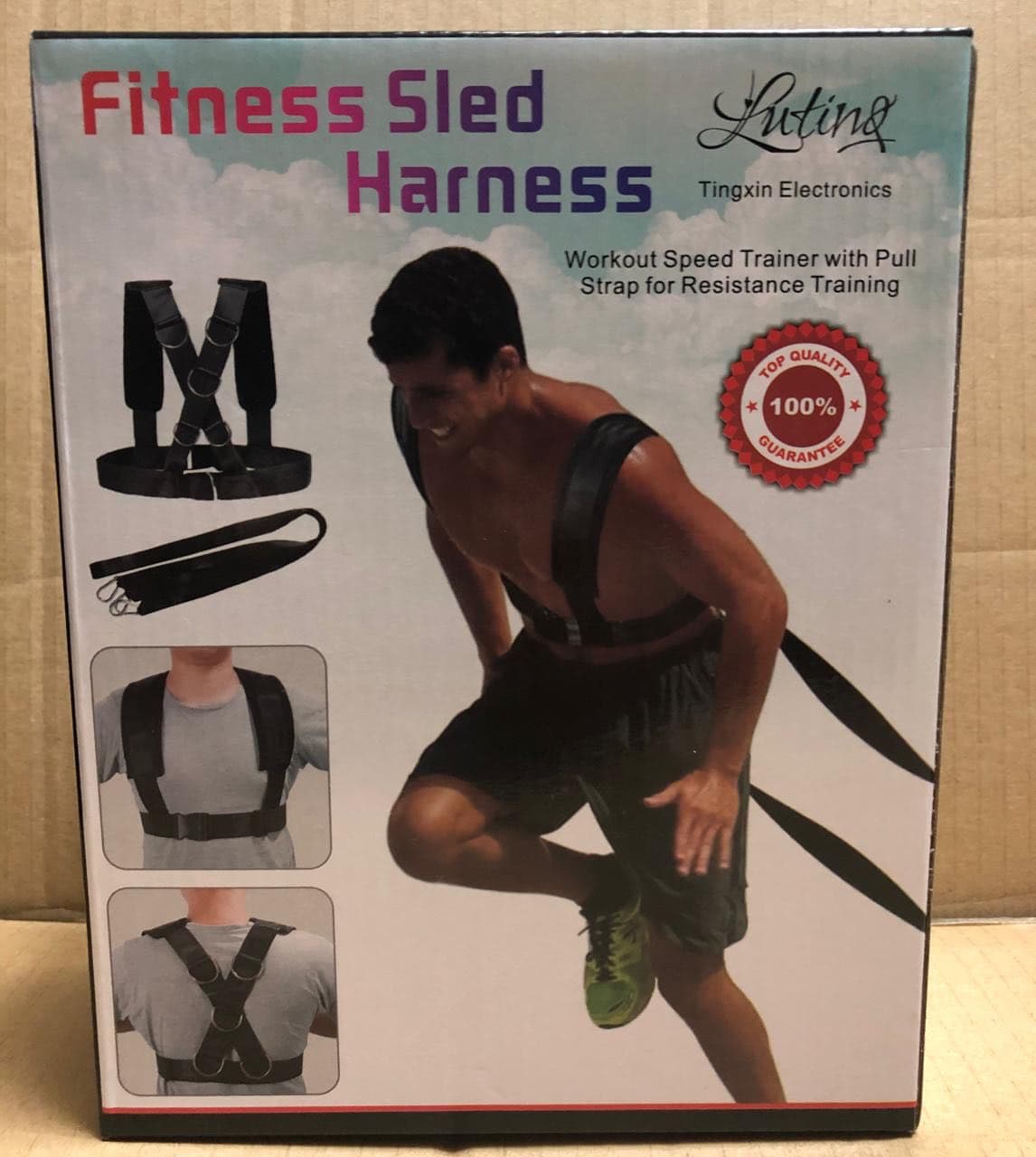 Фитнес-ремень для сопротивления тяге Fitness Sled Harness оптом - Фото №2