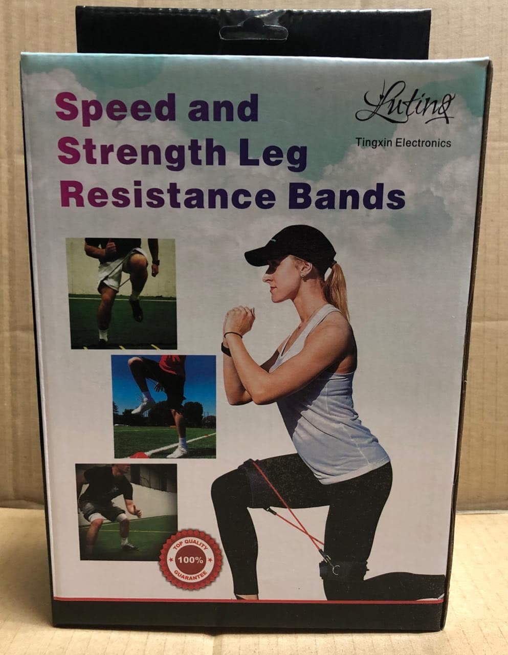 Эспандер для тренировки ног Speed and Strength Leg Resistance Bands оптом