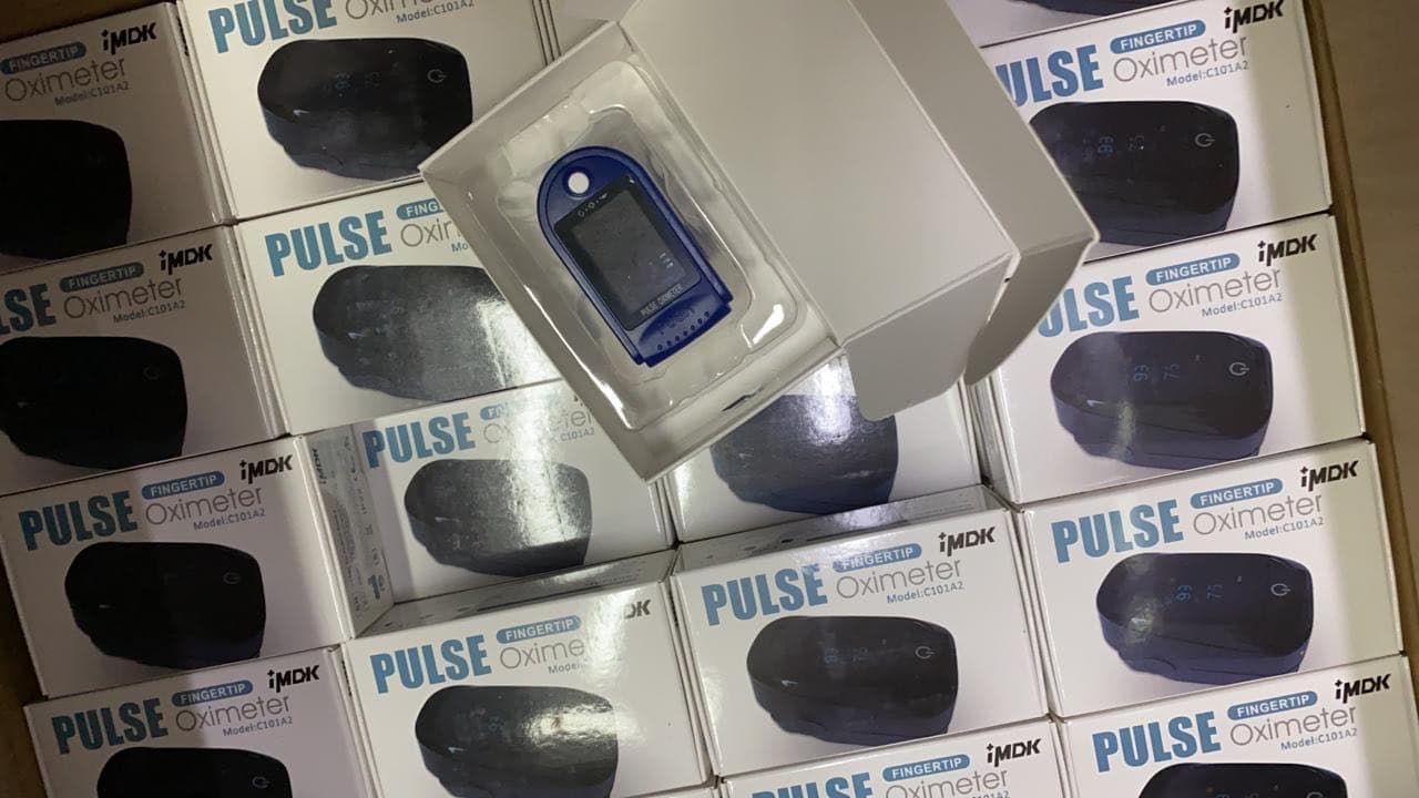 Пульсоксиметр IMDK Pulse Oximeter Fingertip C101A2 оптом
