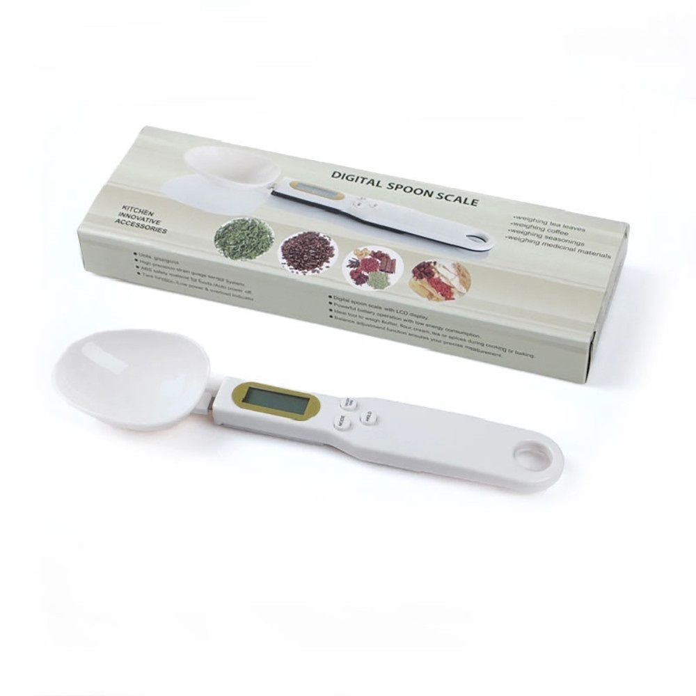 Электронная мерная ложка-весы Digital Spoon Scale белая оптом