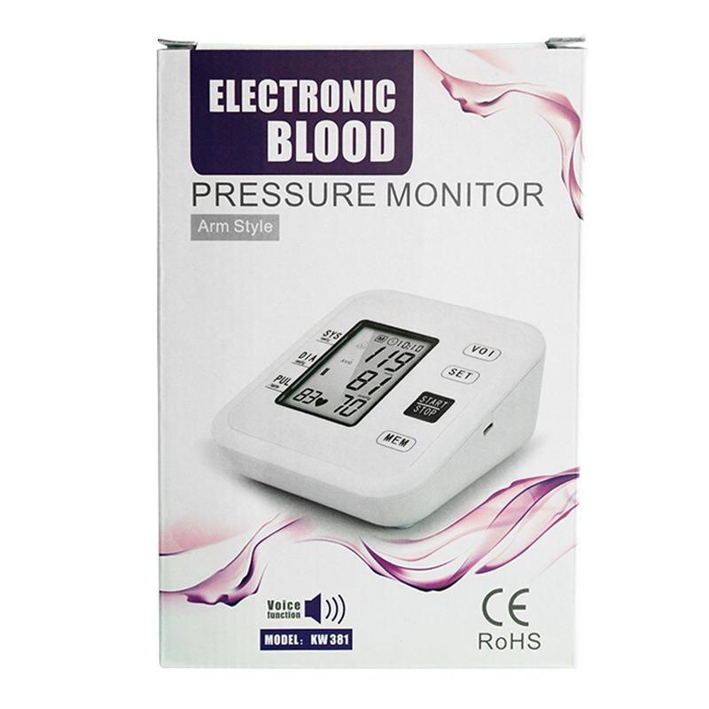 Электронный тонометр Electronic Blood Pressure Monitor оптом - Фото №4