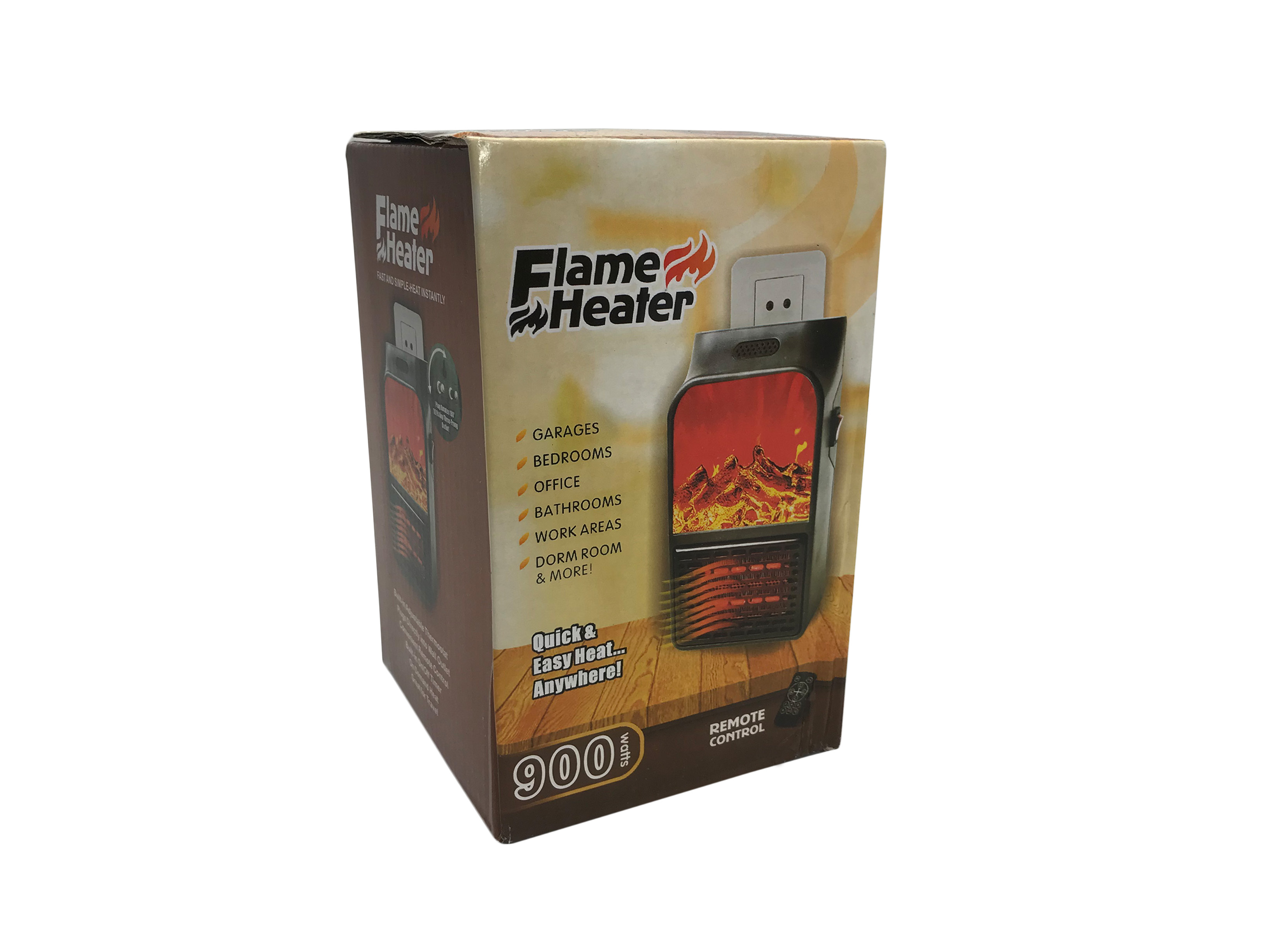 Портативный экономичный мини электрообогреватель Flame Heater оптом