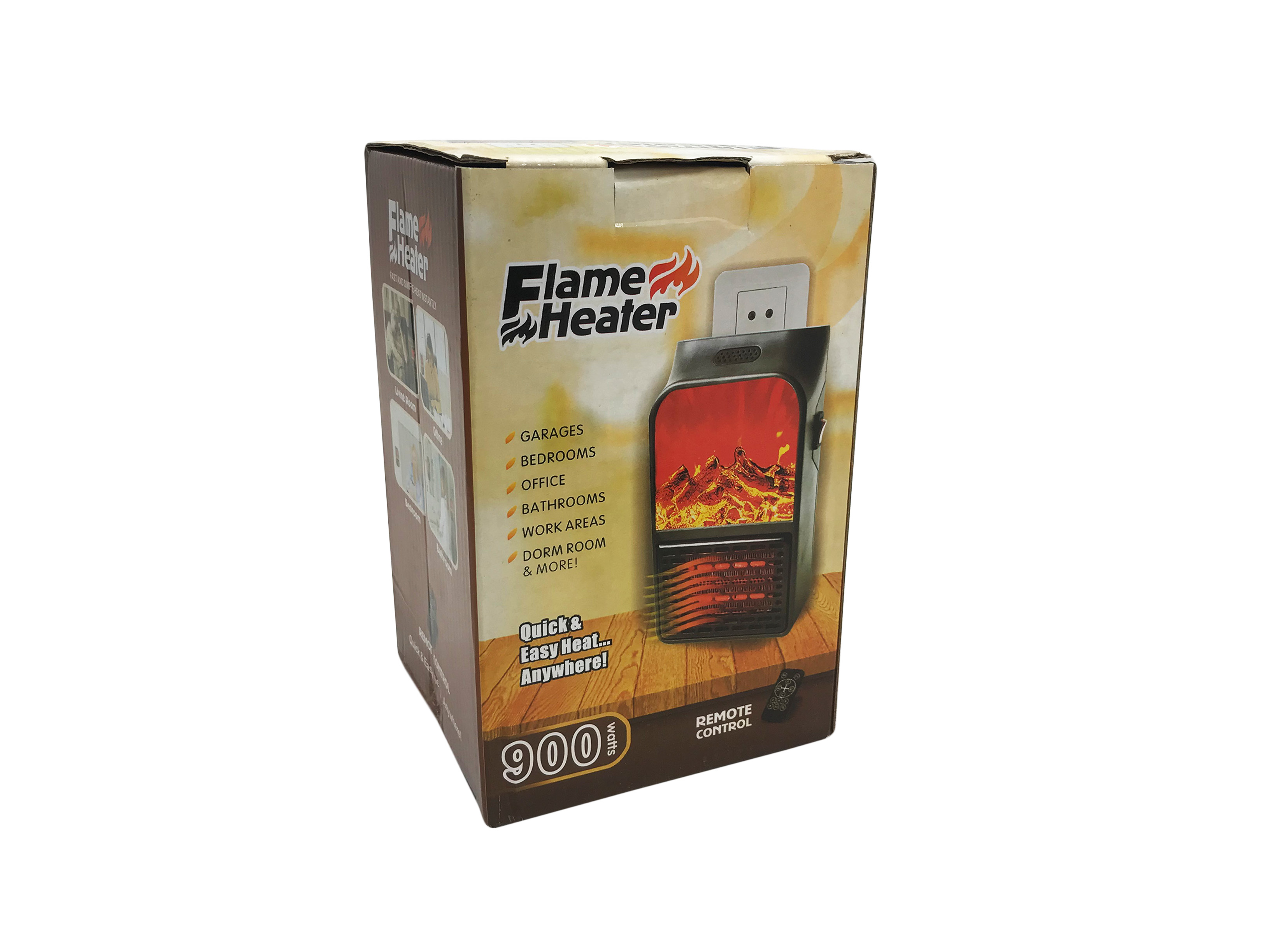 Портативный экономичный мини электрообогреватель Flame Heater оптом - Фото №2
