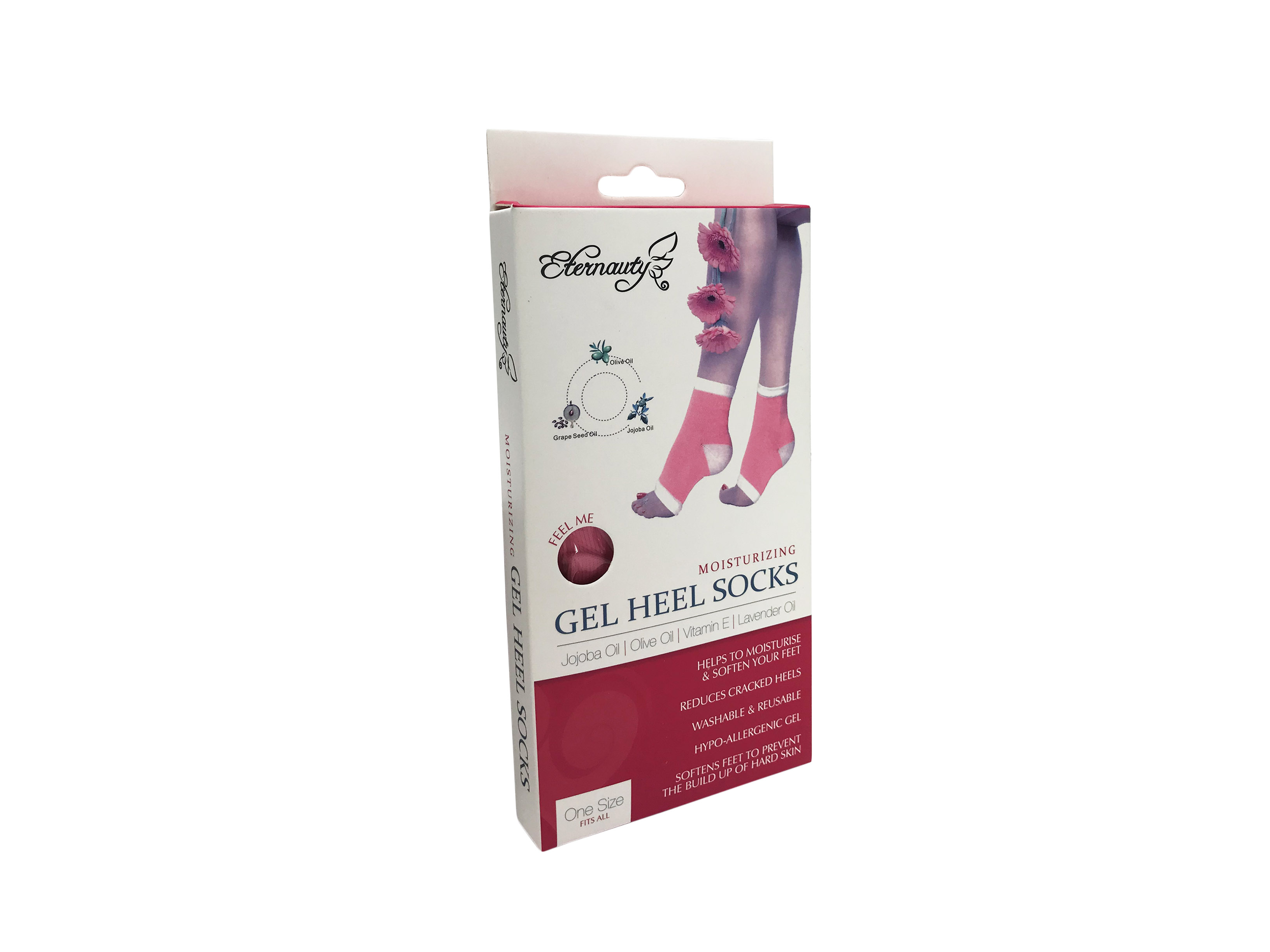 Увлажняющие гелевые носки Eternauty Gel Heel Socks оптом