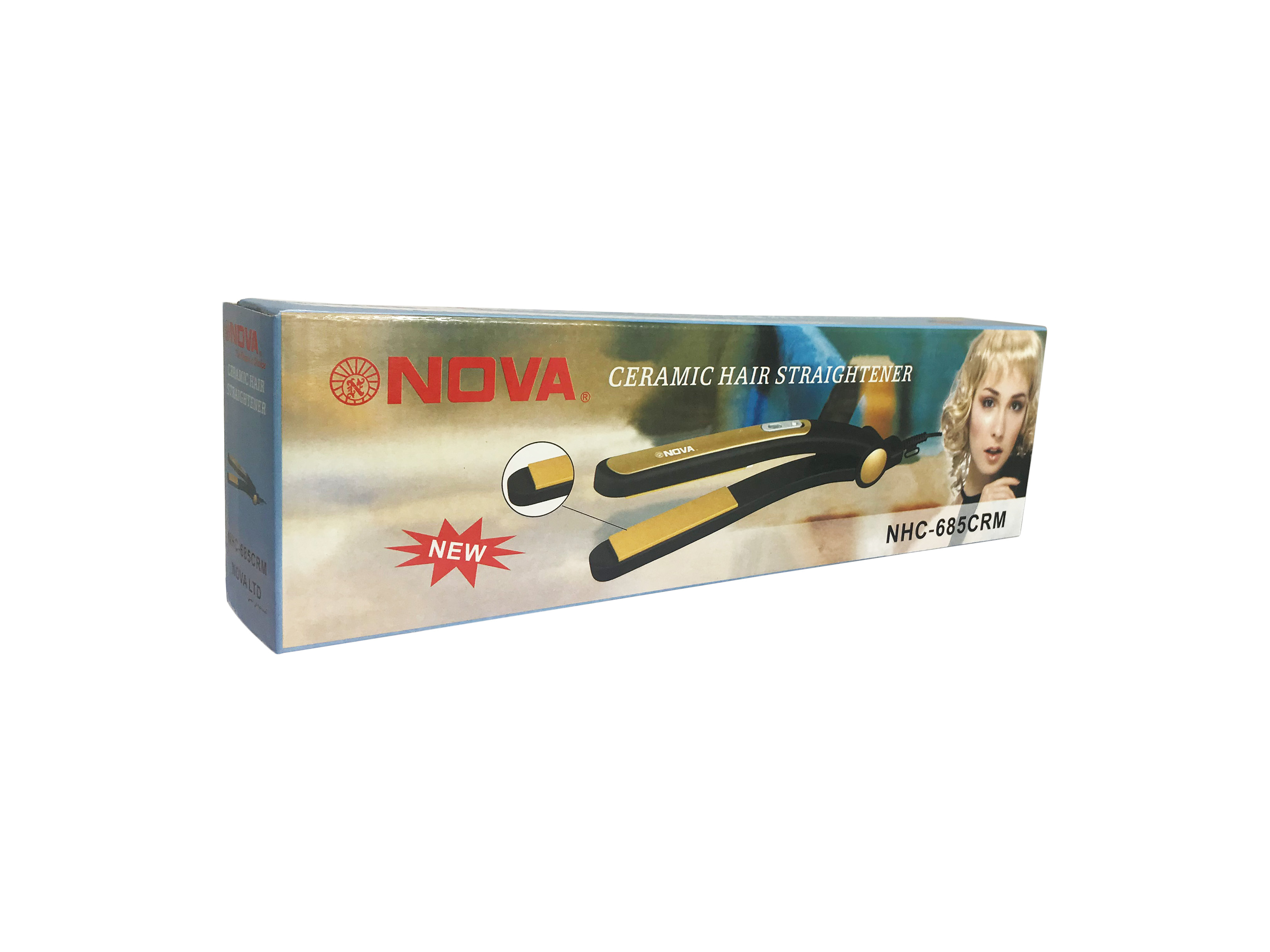 Утюжок для волос NOVA NHC-685CRM Ceramic Hair Straightener оптом