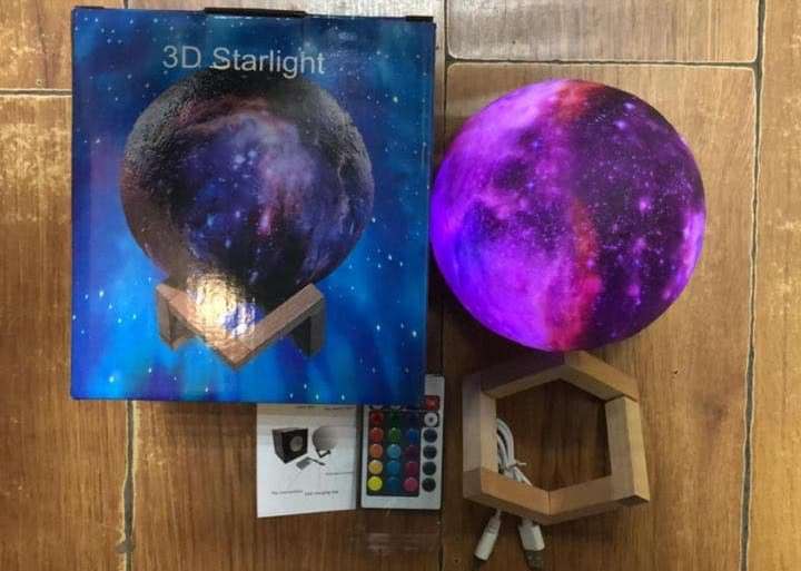 Лампа-ночник Галактика 3D Starlight оптом