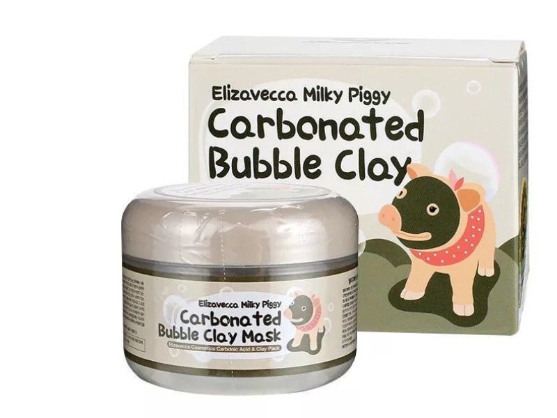 Маска для лица Elizavecca Carbonated Bubble Clay Mask оптом