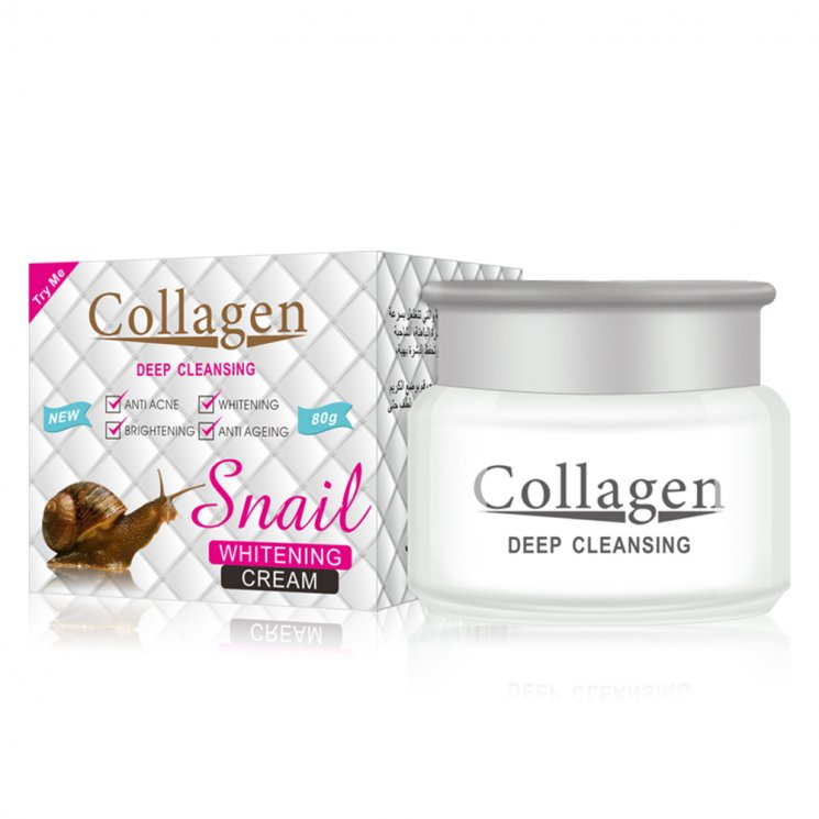 Крем для лица с муцином улитки и коллагеном Snail Collagen Deep Cleansing оптом