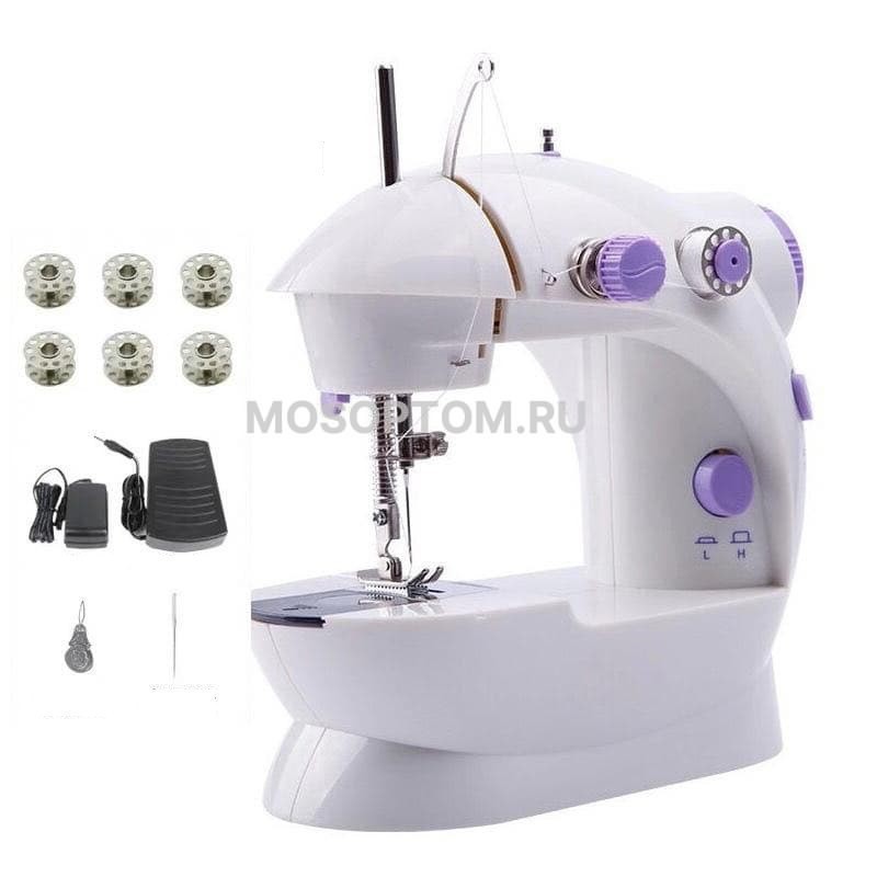 Мини швейная машина 4в1 Mini Sewing Machine оптом - Фото №3