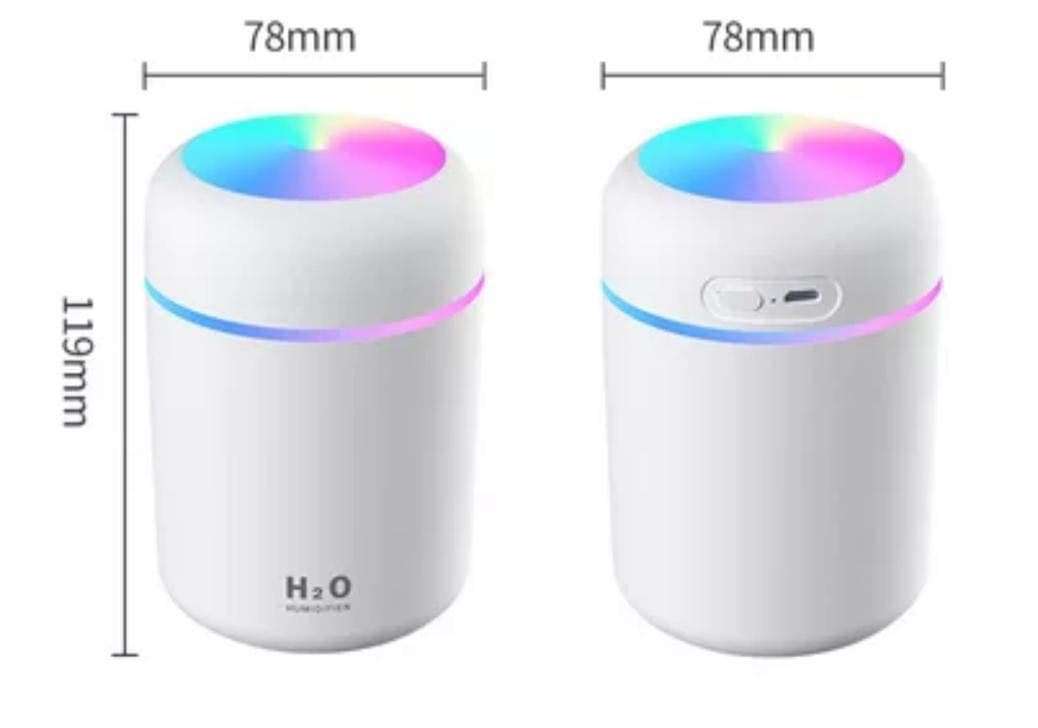 Мини-увлажнитель воздуха с подсветкой Humidifier H2O DQ-107 оптом - Фото №2