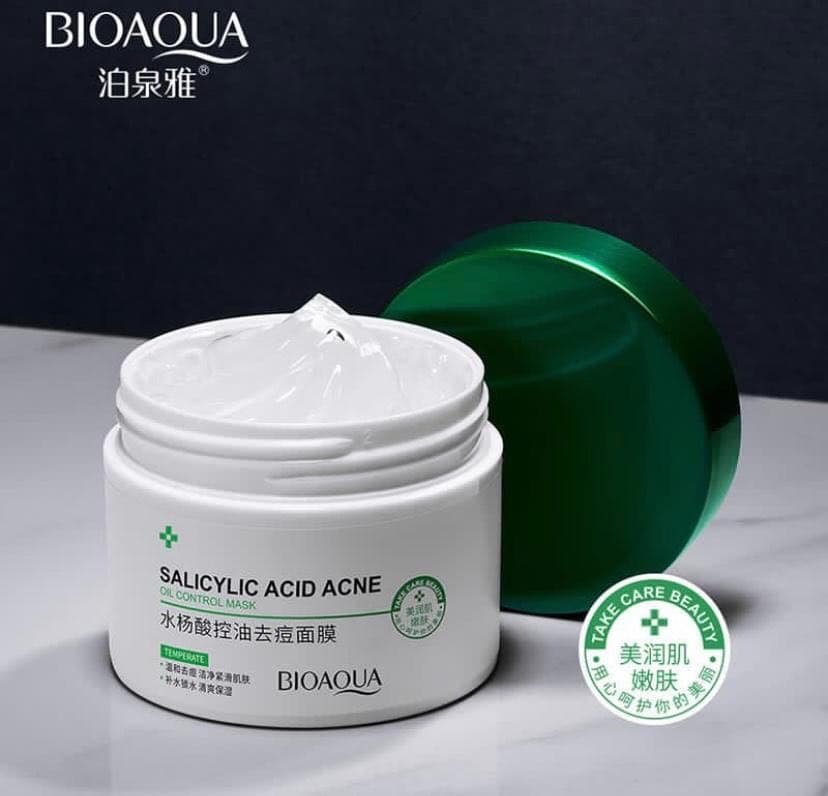Маска для лица Bioaqua Salicylic Acid Acne Oil Control Mask оптом - Фото №2