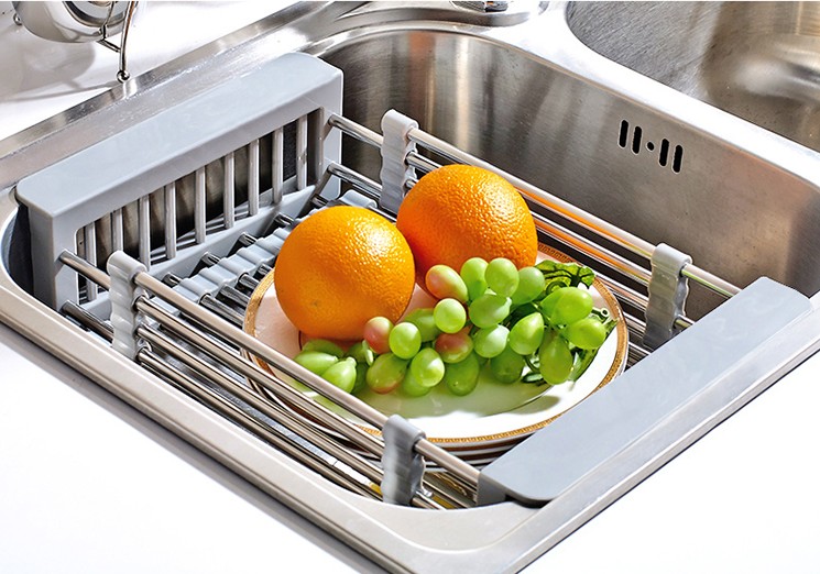 Корзина для мытья овощей и фруктов на раковину оптом - Фото №4