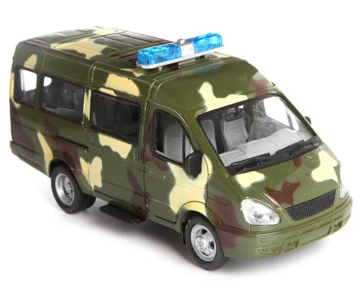 Машина военная инерционная Микроавтобус Скорая Помощь 9098-F оптом