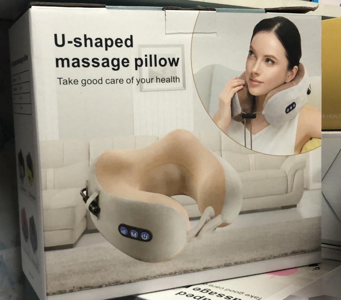 Массажная подушка U-Shaped Massage pillow оптом