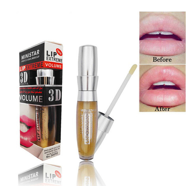 Блеск для увеличения губ Ministar Professional Extreme 3D ginger oil VOLUME оптом