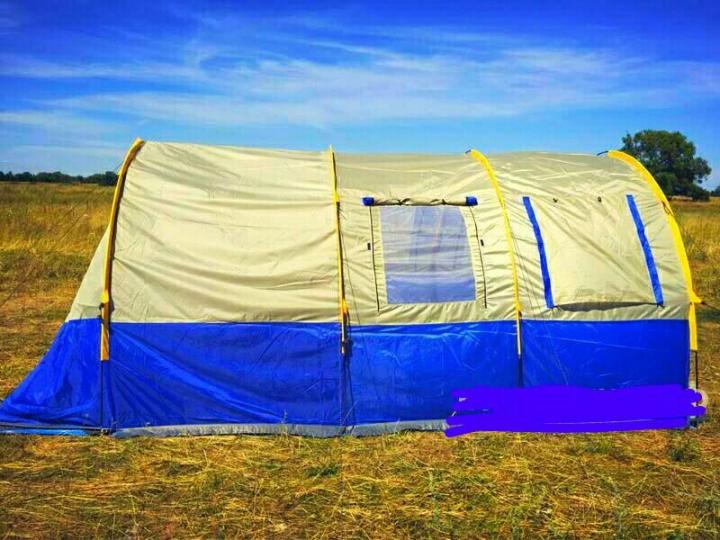 Палатка 4-х местная туристическая кемпинговая Lanyu LY-1801 оптом - Фото №2