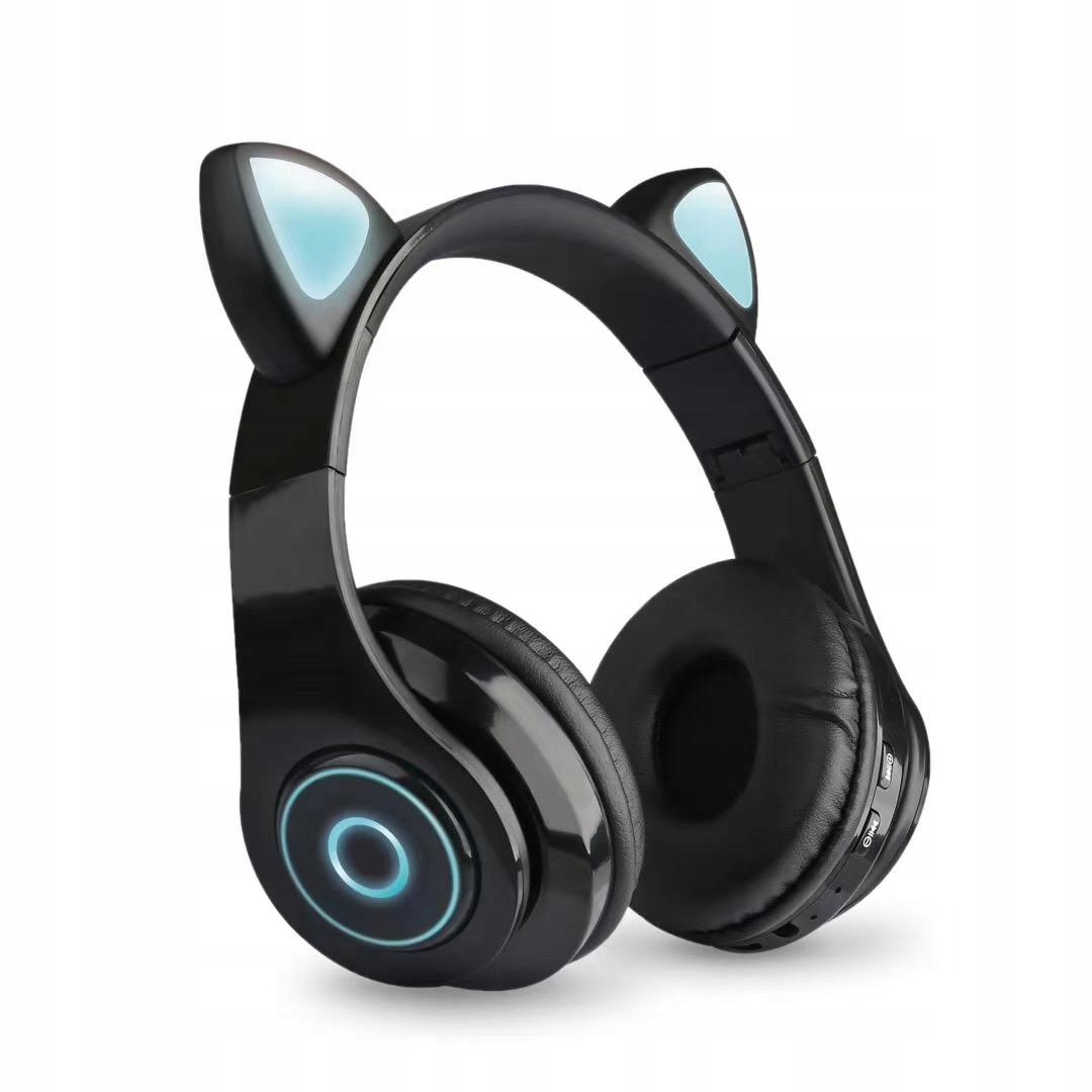 Беспроводные наушники Cat Ear CXT-B39 со светящимися кошачьими ушами, Bluetooth 5.0 оптом - Фото №9