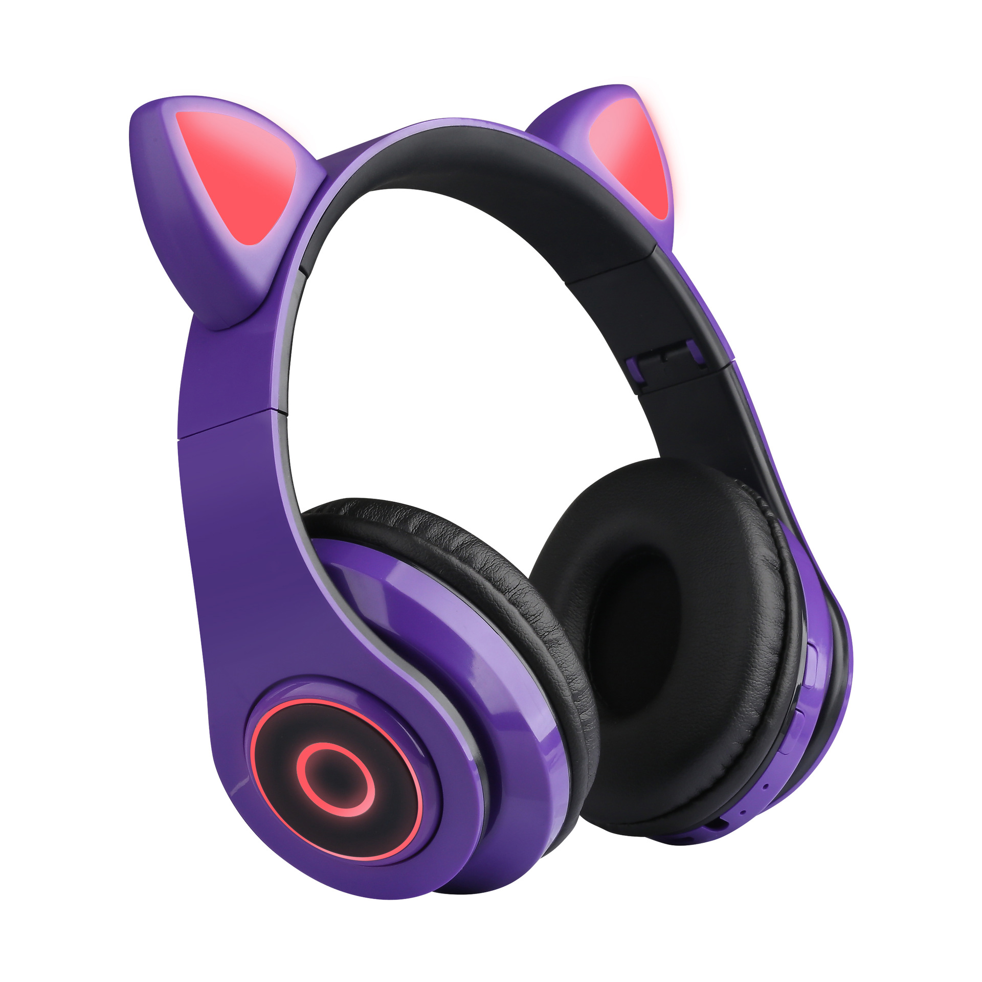 Беспроводные наушники Cat Ear CXT-B39 со светящимися кошачьими ушами, Bluetooth 5.0 оптом