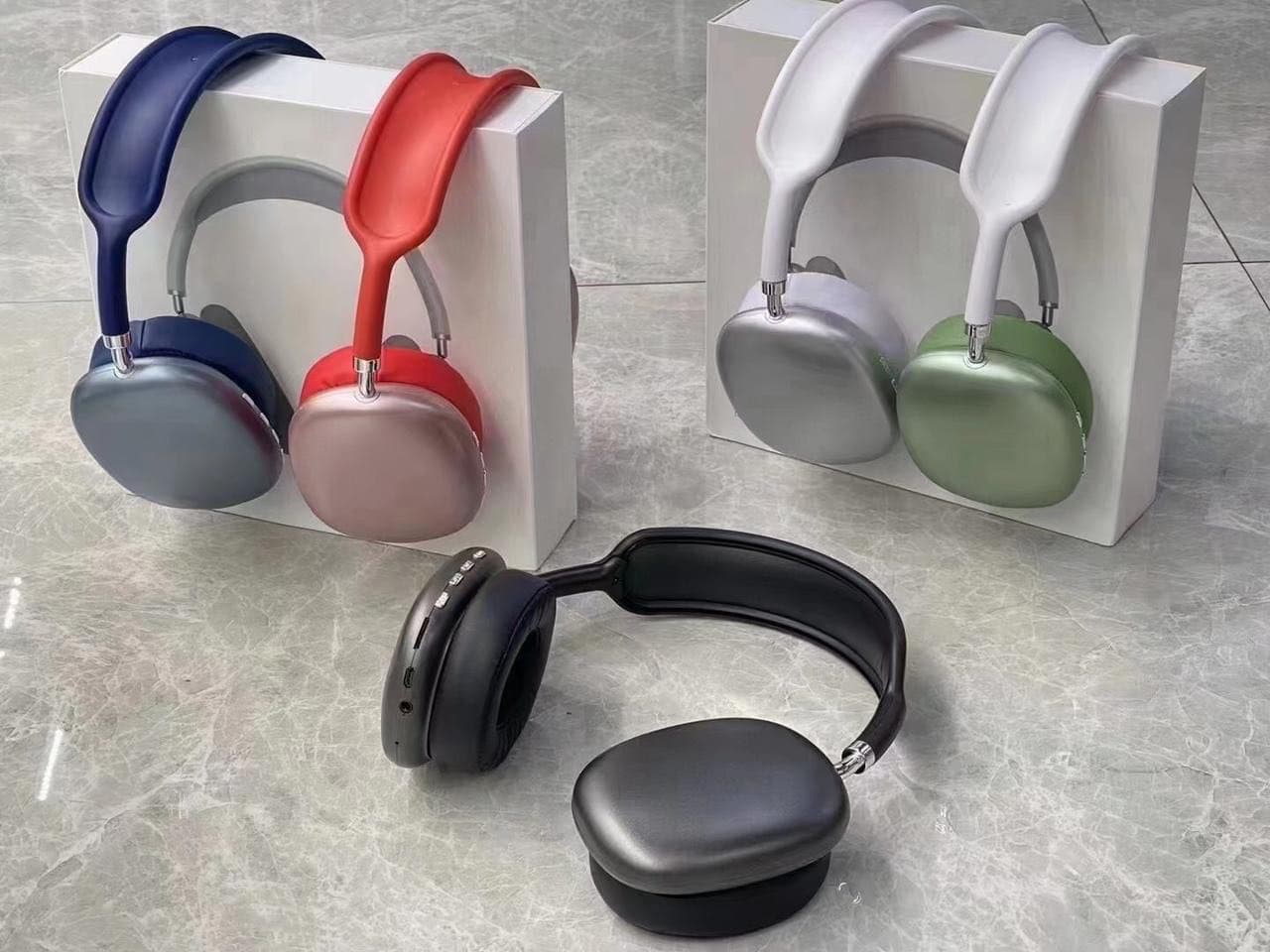 Беспроводные наушники Р9 Macaron Headphones оптом - Фото №4