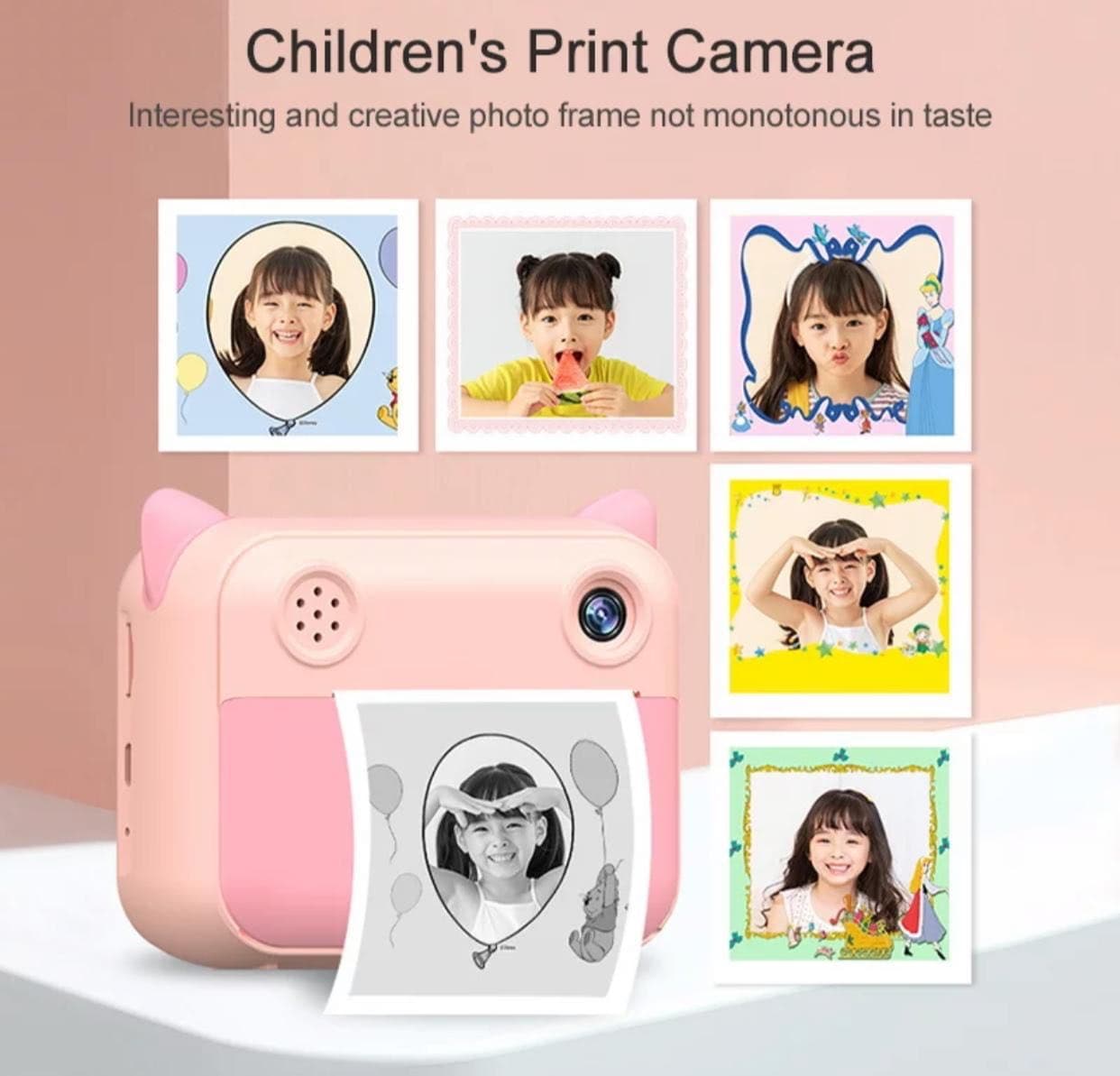 Детская камера с мгновенной печатью снимков Children's Print Camera оптом - Фото №2