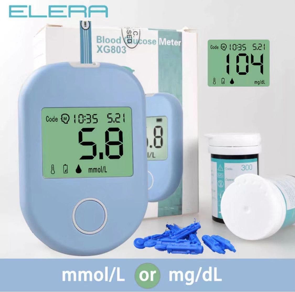Глюкометр для измерения сахара в крови Elera XG803 оптом - Фото №4