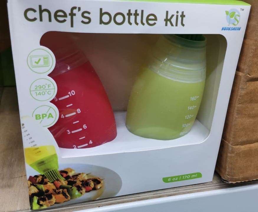 Набор бутылочек для соусов Chef's Bottle Kit 2шт по 170мл оптом