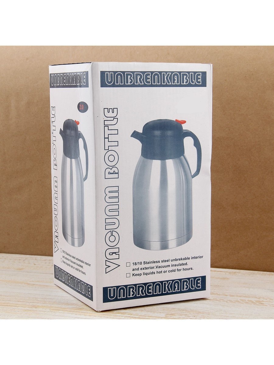Вакуумный термос-кувшин Unbreakable Vacuum Bottle 1,5л оптом