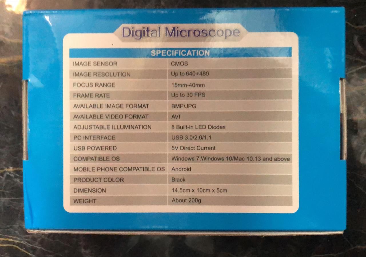 Микроскоп цифровой USB Digital Microscope 1600x оптом - Фото №3
