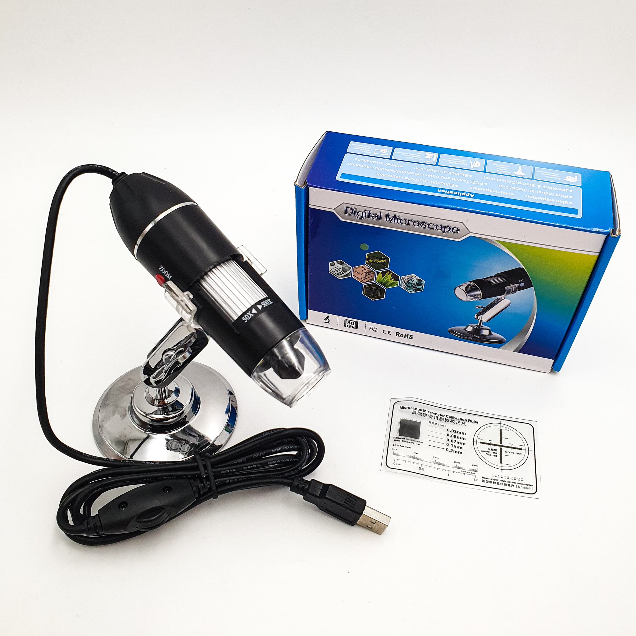 Микроскоп цифровой USB Digital Microscope 1600x оптом - Фото №4