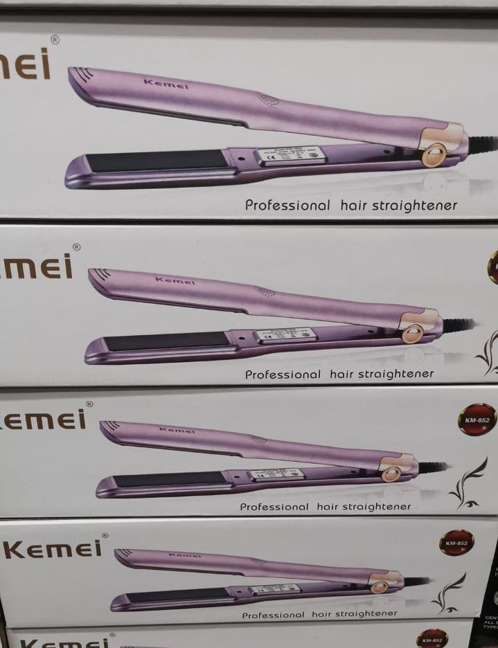 Профессиональный утюжок для волос Kemei Professional Hair Straightener KM-852 оптом - Фото №4