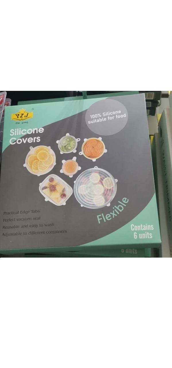 Набор силиконовых крышек Silicone covers Flexible оптом - Фото №2