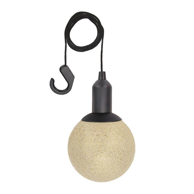 Лампа из хлопка в виде шарика Cotton Ball Lamp Led оптом - Фото №5